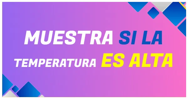 Alerta de temperatura