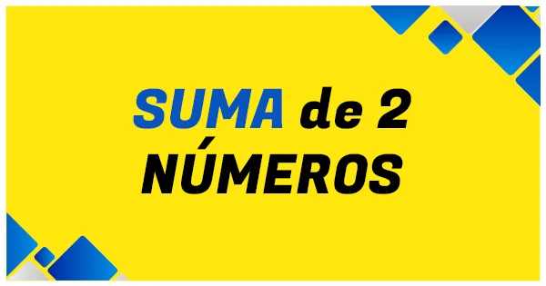 Suma de dos números